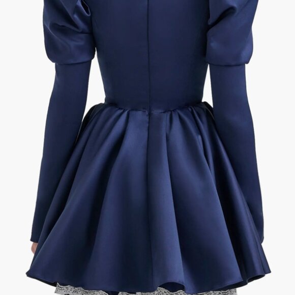 House of CB Venetia Puff Shoulder Lace Corset Minidress - Picture 2 of 5